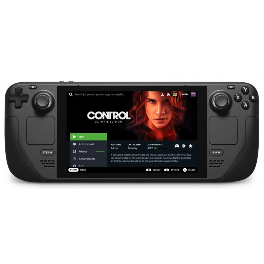 Портативная игровая приставка Valve Steam Deck LCD 256GB (V004285-50)