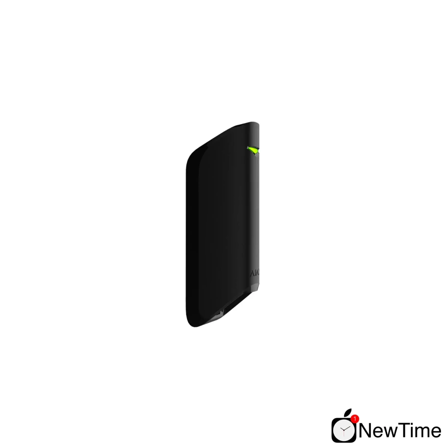 Ajax MotionProtect Curtain Black - беспроводной датчик движения с узким углом обзора для помещений