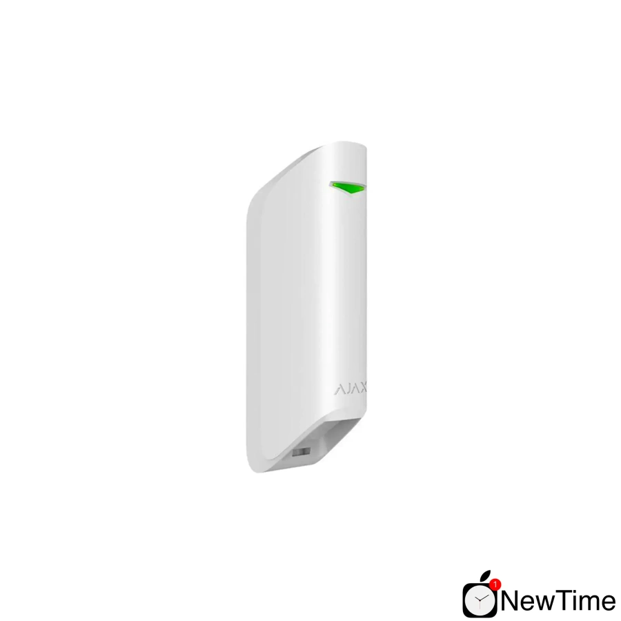 Ajax MotionProtect Curtain White - беспроводной датчик движения с узким углом обзора для помещений