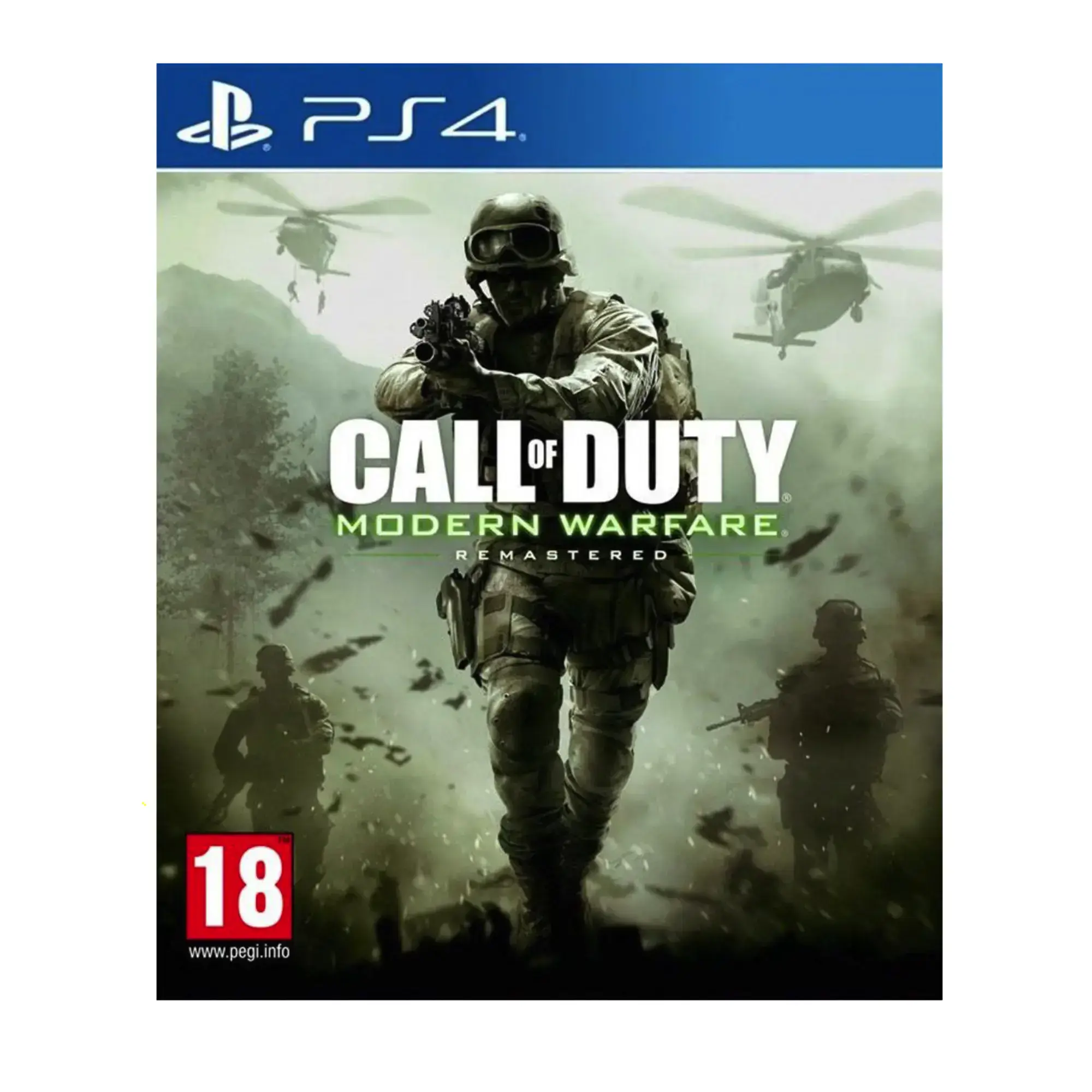 Диск с игрой Call of Duty: Modern Warfare Remastered для PS4 (русские субтитры)
