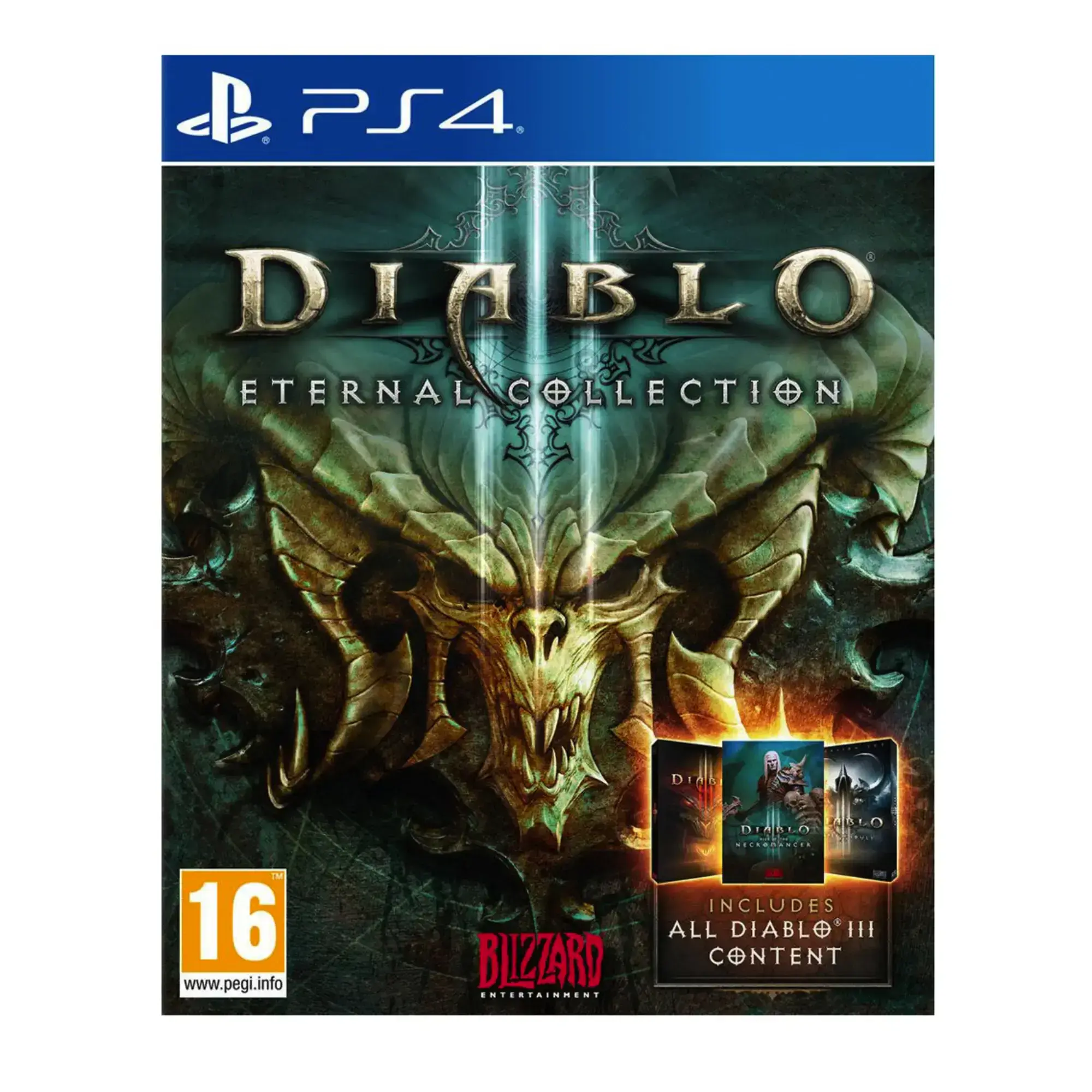 Диск с игрой Diablo III: Eternal Collection для PS4 (русская версия)