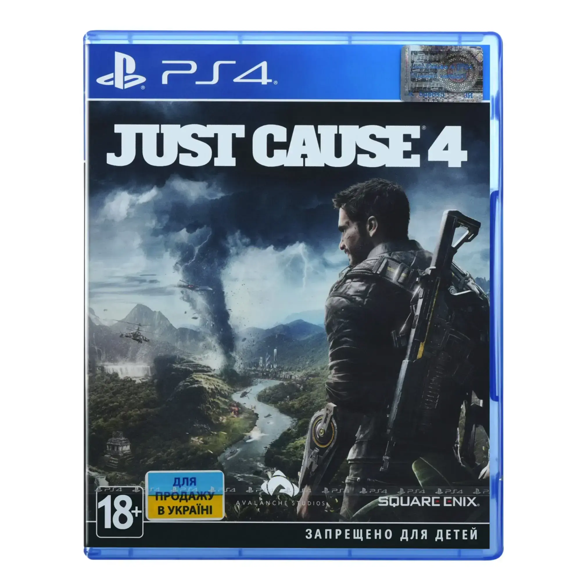 Диск с игрой Just Cause 4 для PS4 (русские субтитры)