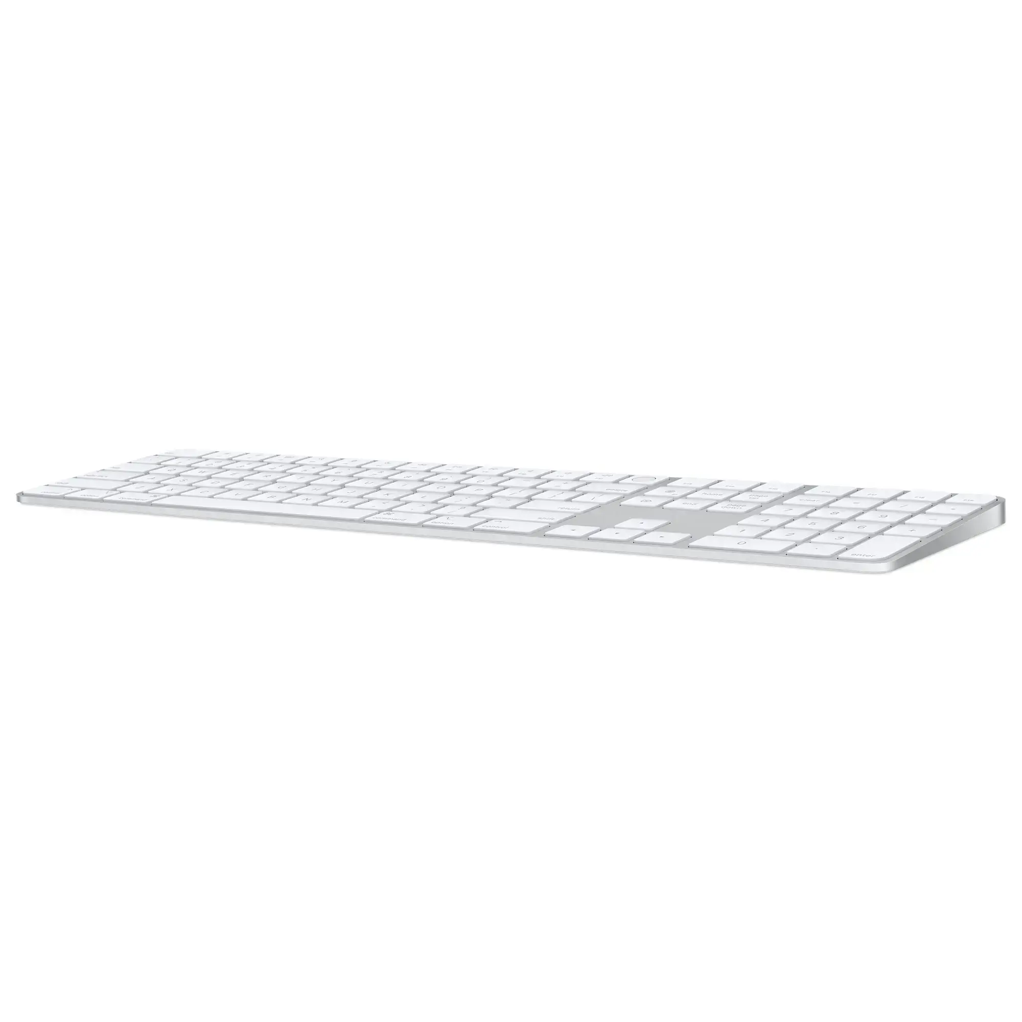 Клавиатура Apple Magic Keyboard with Touch ID and Numeric Keypad for Mac models with Apple silicon [Lightning] - British English - White Keys (MK2C3B/A)