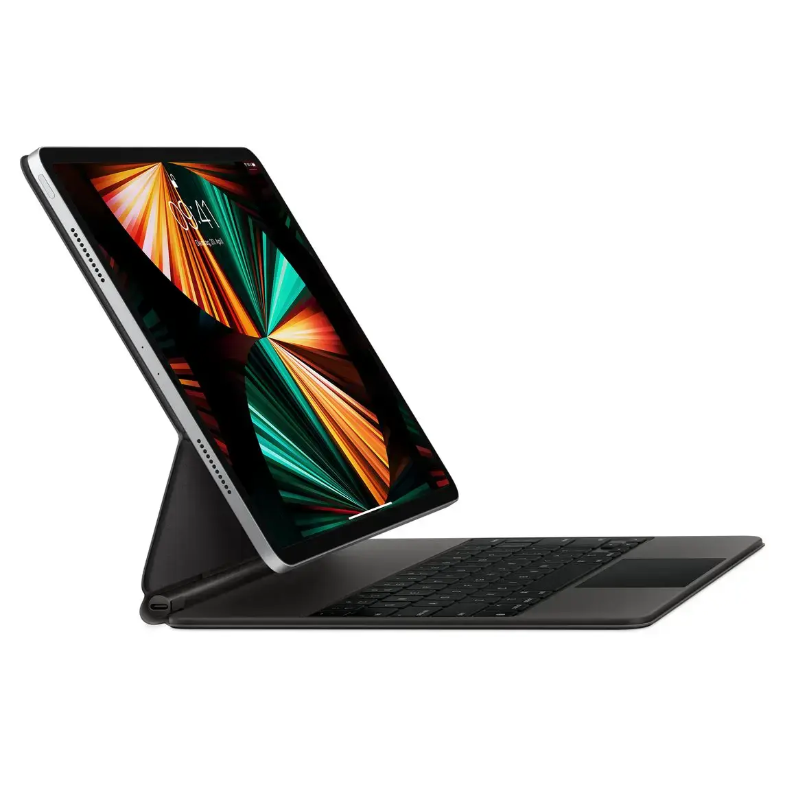 Чохол-клавіатура Apple Magic Keyboard for iPad Air 13" [M2] & iPad Pro 12.9" [3st - 6th generation] - German - Black (MJQK3D/A) | німецька розкладка