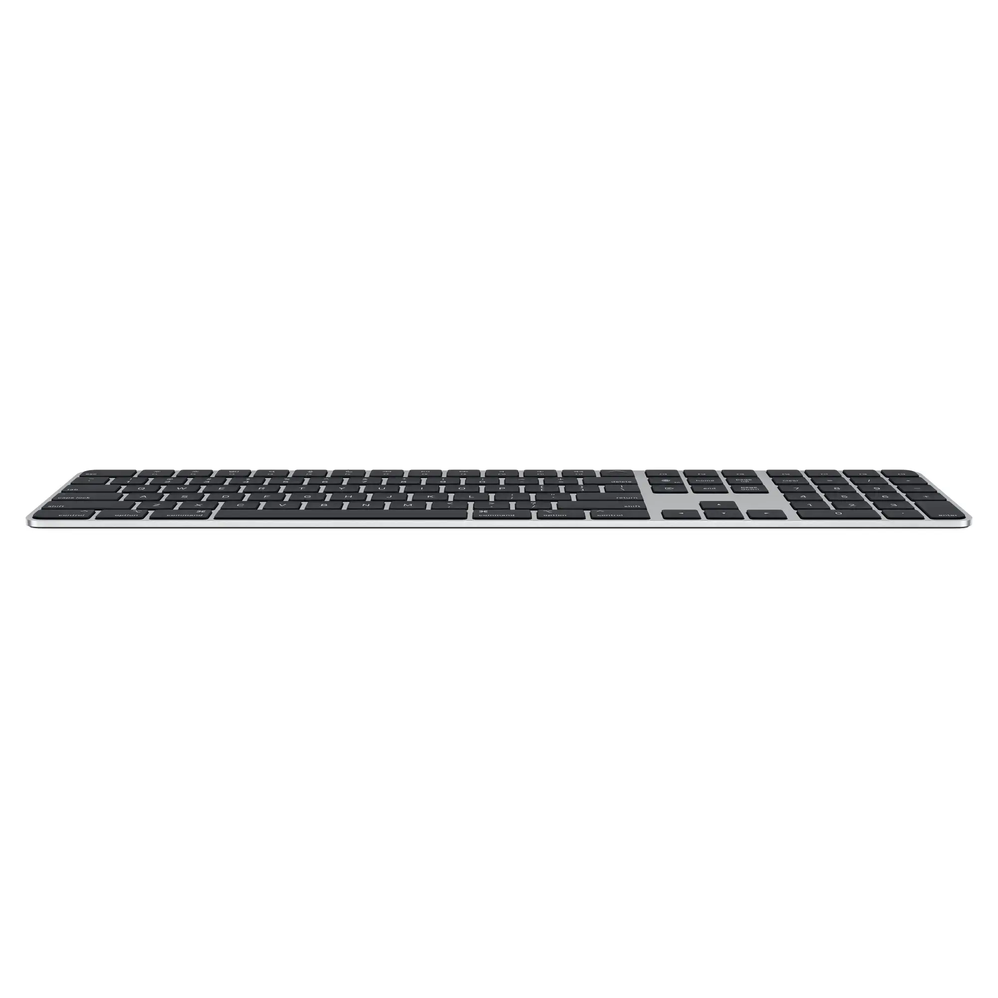 Клавіатура Apple Magic Keyboard with Touch ID and Numeric Keypad for Mac models with Apple silicon [Lightning] - Ukrainian - Black Keys (MMMR3UA/A)