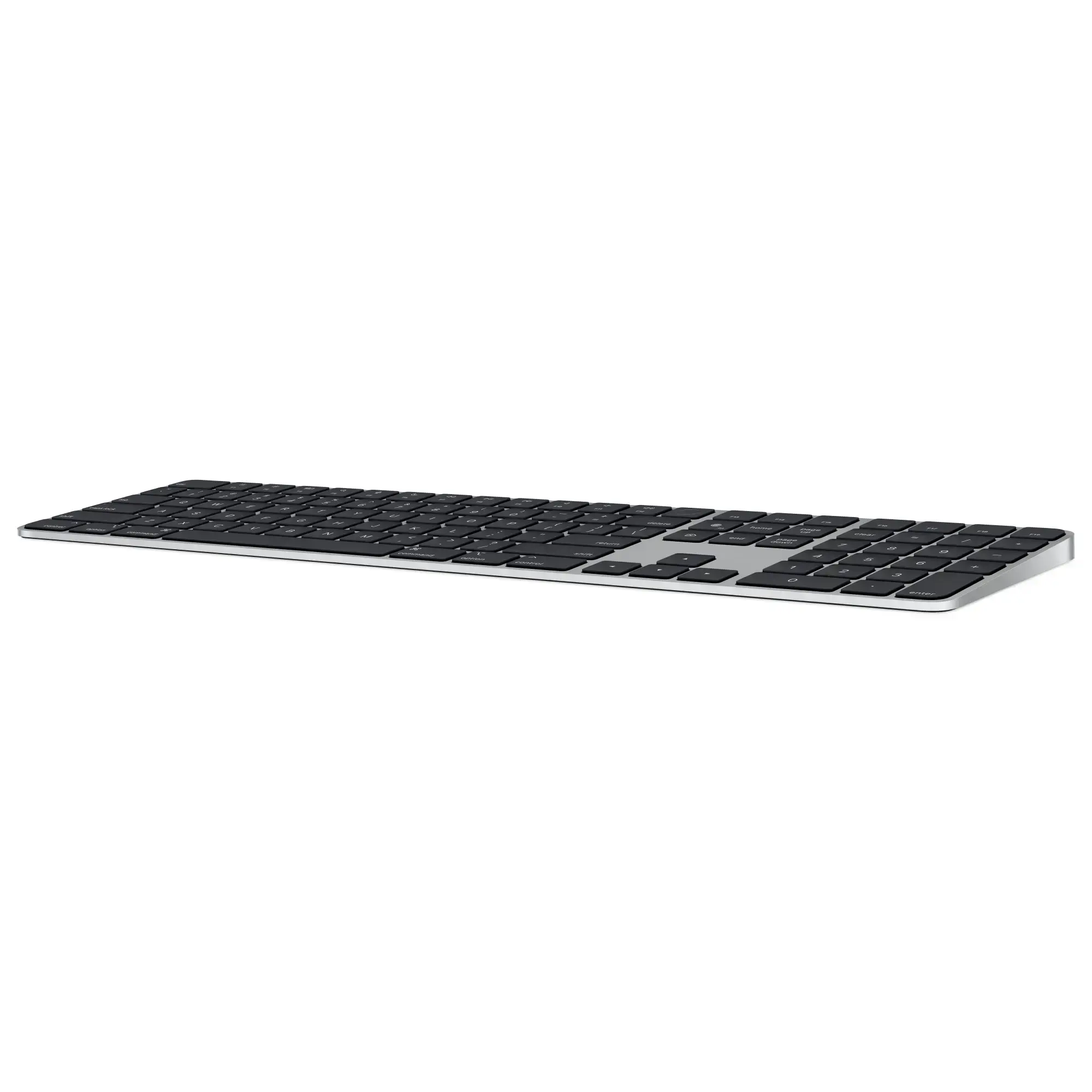 Клавіатура Apple Magic Keyboard with Touch ID and Numeric Keypad for Mac models with Apple silicon [Lightning] - Ukrainian - Black Keys (MMMR3UA/A)