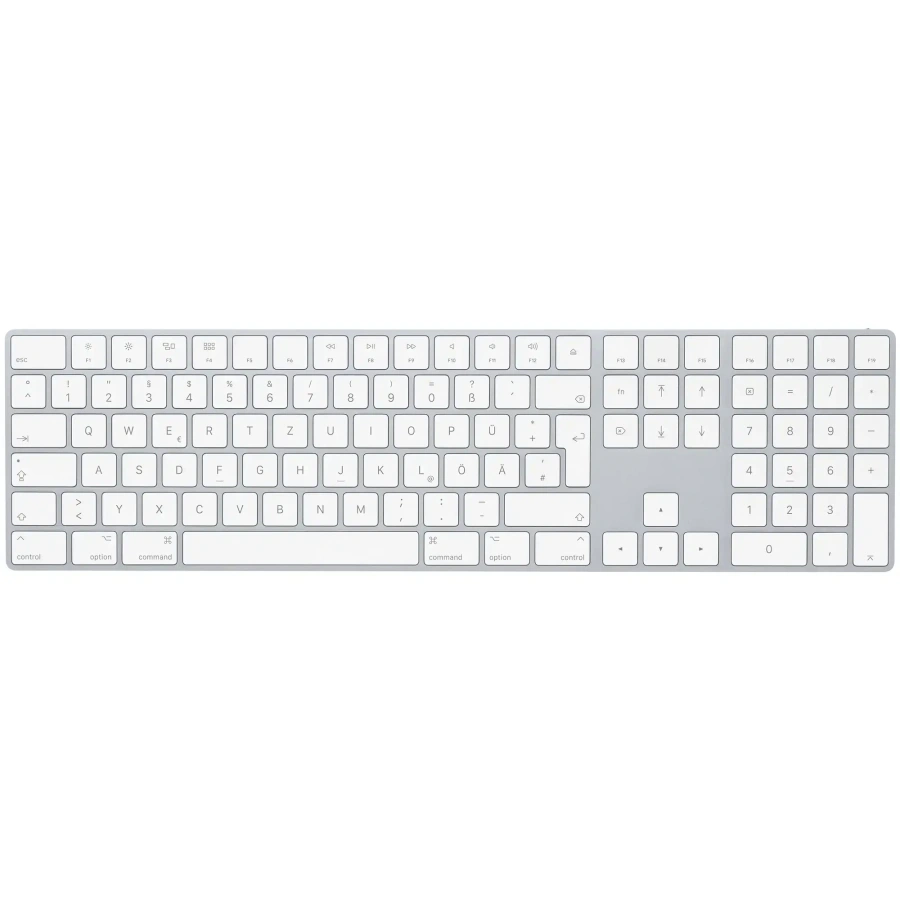 Клавіатура Apple Magic Keyboard with Numeric Keypad - German (MQ052D/A)