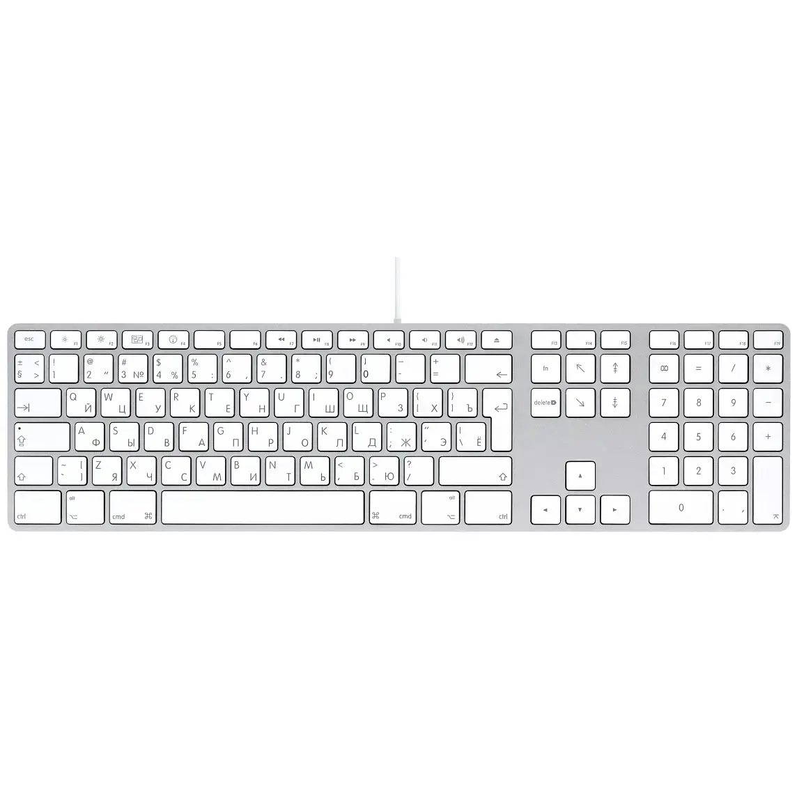 USED ​​Apple Keyboard Aluminium (MB110)
