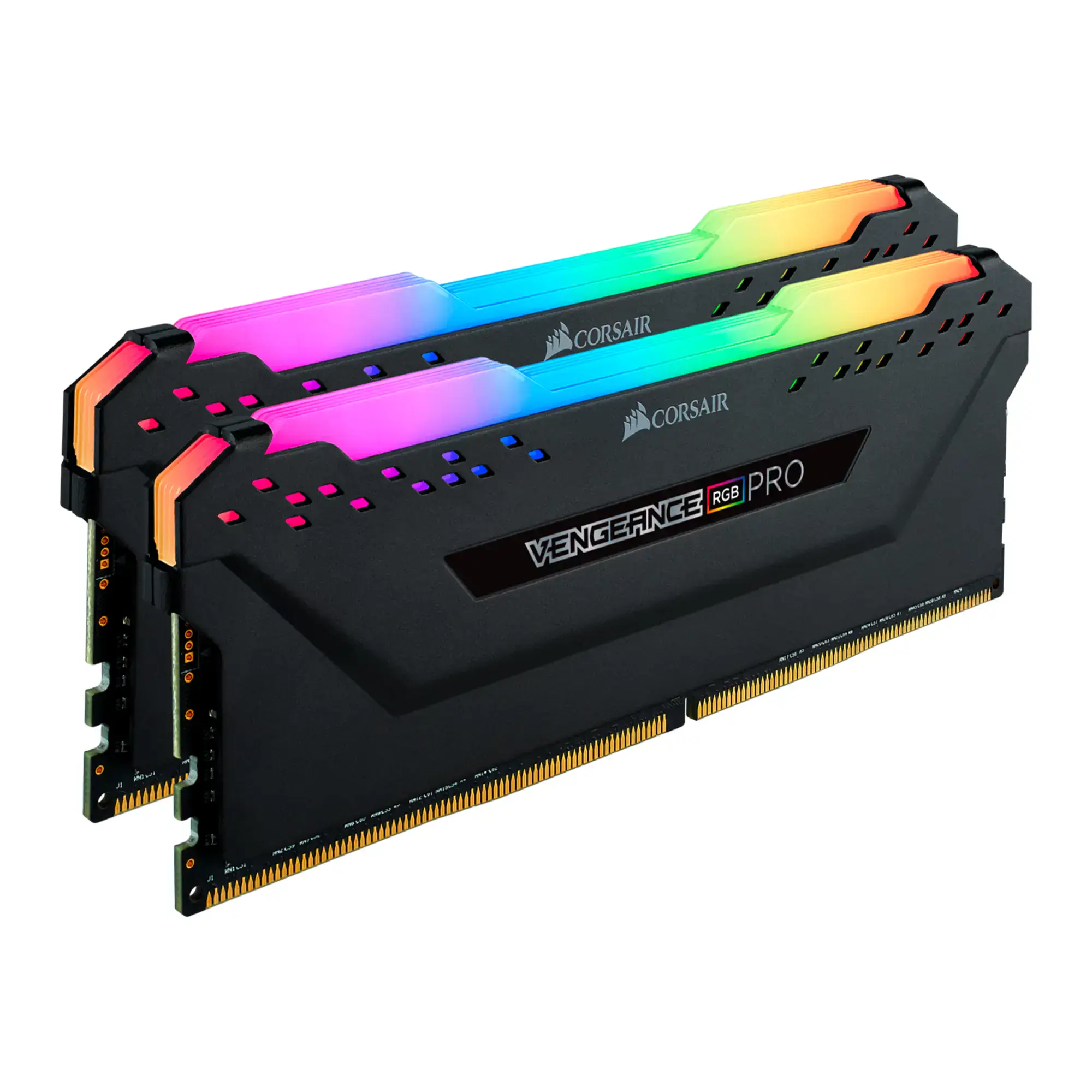 Оперативная память Corsair Vengeance RGB 16GB Kit DDR4-3200 CL16 (CMW16GX4M2C3200C16)