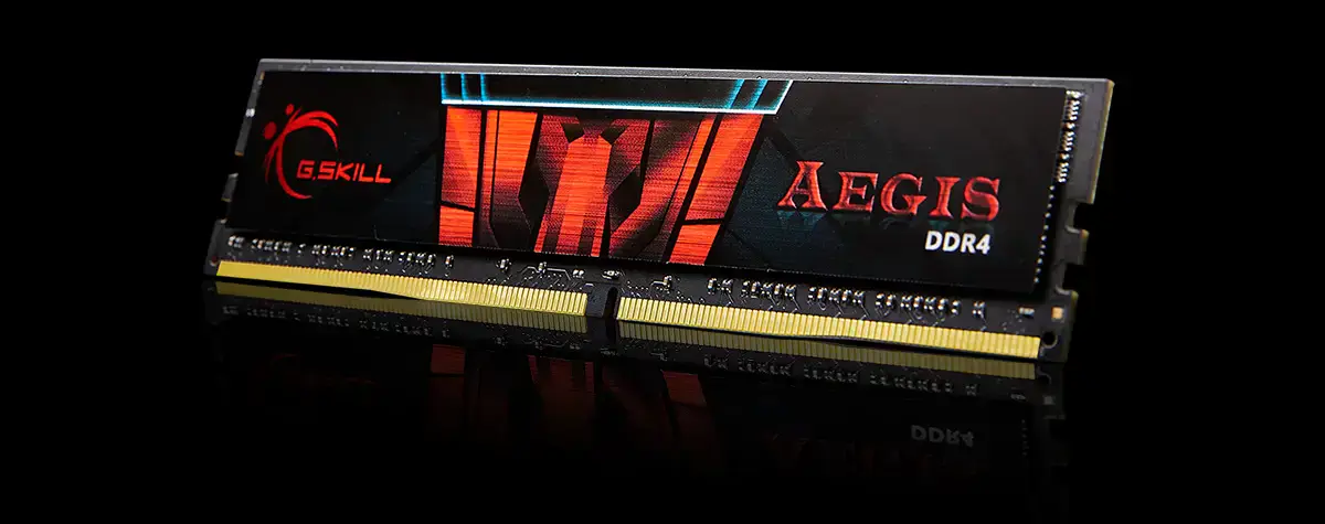 Оперативна пам'ять G.SKILL Aegis 16GB Kit DDR4-3200 CL16 (F4-3200C16D-16GIS)