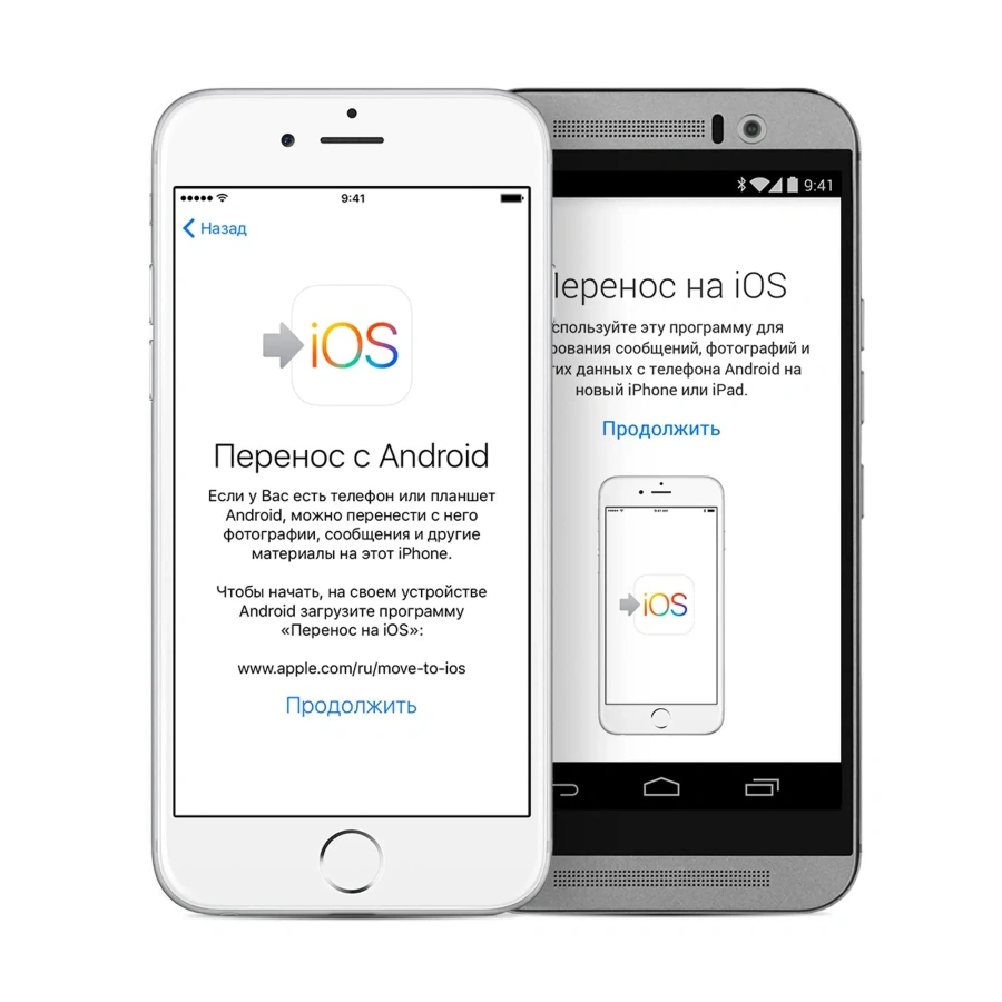 Перенесення контактів з одного пристрою на інший