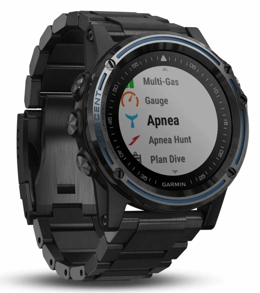 Смарт-годинник Garmin Descent Mk1 Grey Sapphire with Titanium Band (010-01760-11)