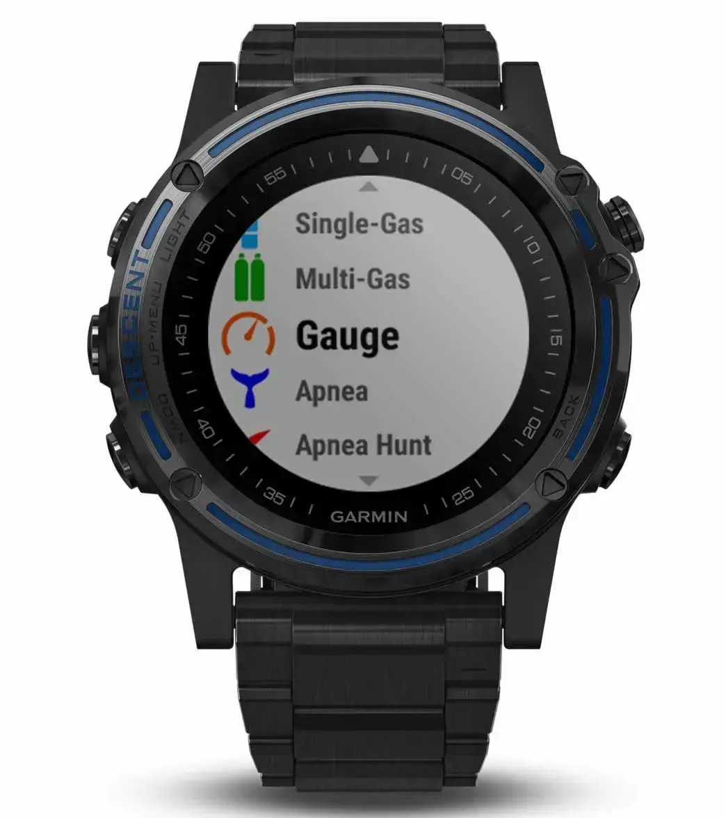 Смарт-часы Garmin Descent Mk1 Grey Sapphire with Titanium Band (010-01760-11)