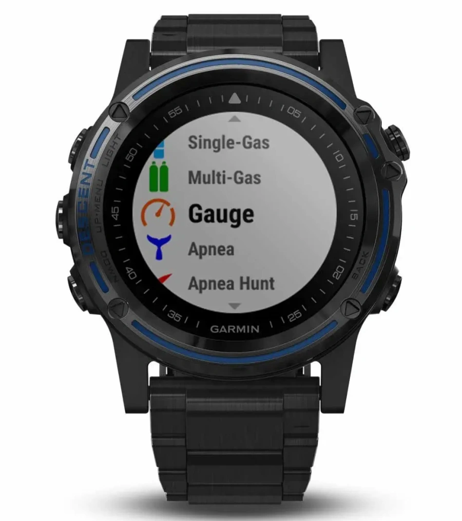 Смарт-годинник Garmin Descent Mk1 Grey Sapphire with Titanium Band (010-01760-11)