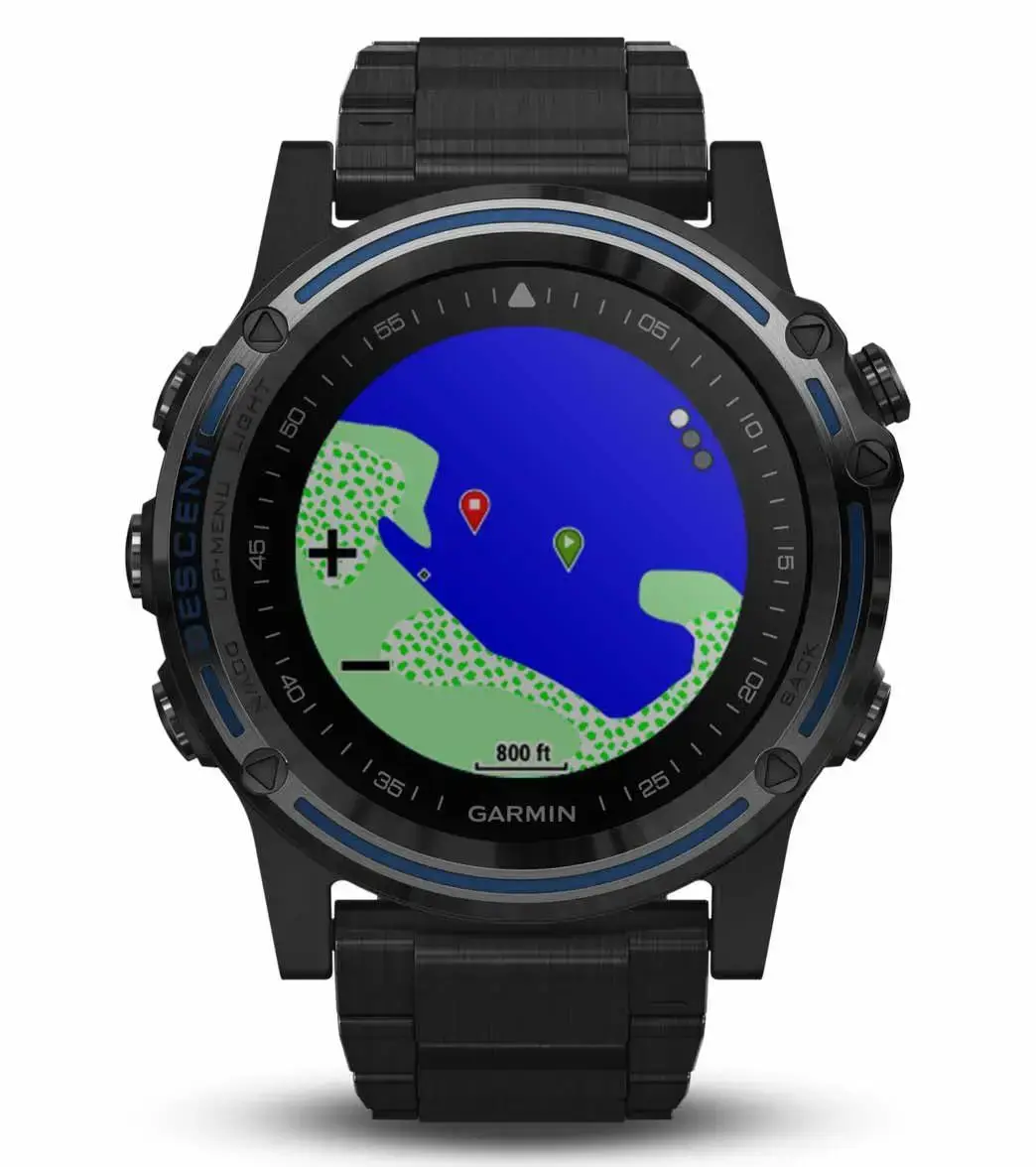 Смарт-часы Garmin Descent Mk1 Grey Sapphire with Titanium Band (010-01760-11)
