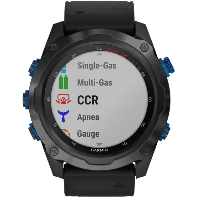 Смарт-годинник Garmin Descent Mk2i Titanium Carbon Gray DLC with Black Band (010-02132-01)