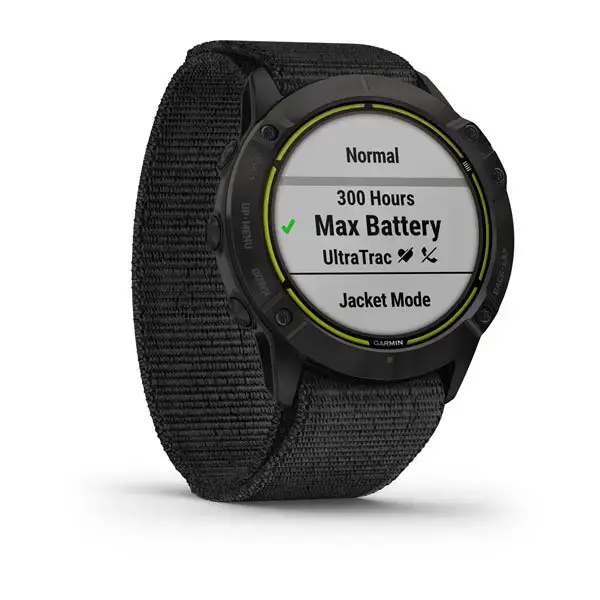 Смарт-часы Garmin Enduro Carbon Gray Titanium with Black UltraFit Nylon Strap (010-02408-01/11)