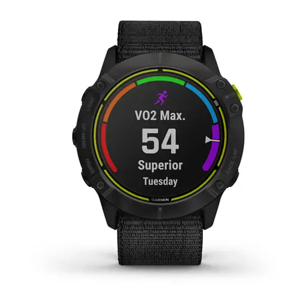 Смарт-часы Garmin Enduro Carbon Gray Titanium with Black UltraFit Nylon Strap (010-02408-01/11)