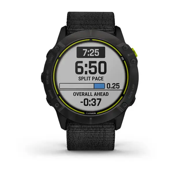 Смарт-часы Garmin Enduro Carbon Gray Titanium with Black UltraFit Nylon Strap (010-02408-01/11)