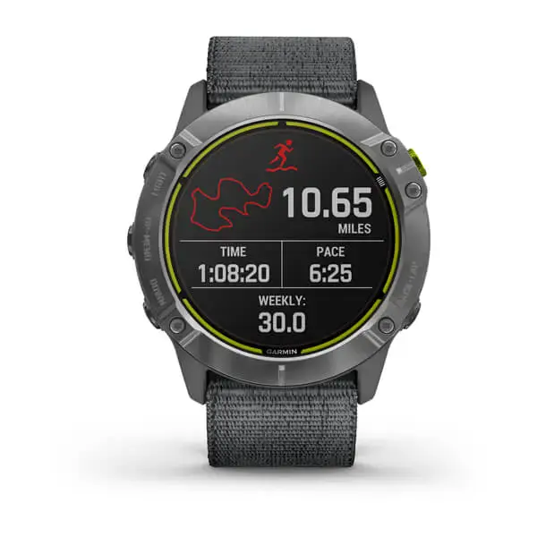 Смарт-часы Garmin Enduro Steel with Gray UltraFit Nylon Strap (010-02408-00/10)