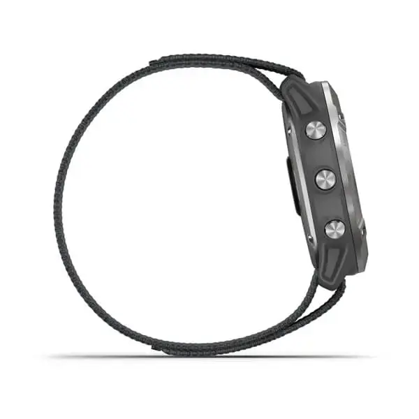 Смарт-часы Garmin Enduro Steel with Gray UltraFit Nylon Strap (010-02408-00/10)