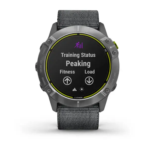 Смарт-часы Garmin Enduro Steel with Gray UltraFit Nylon Strap (010-02408-00/10)