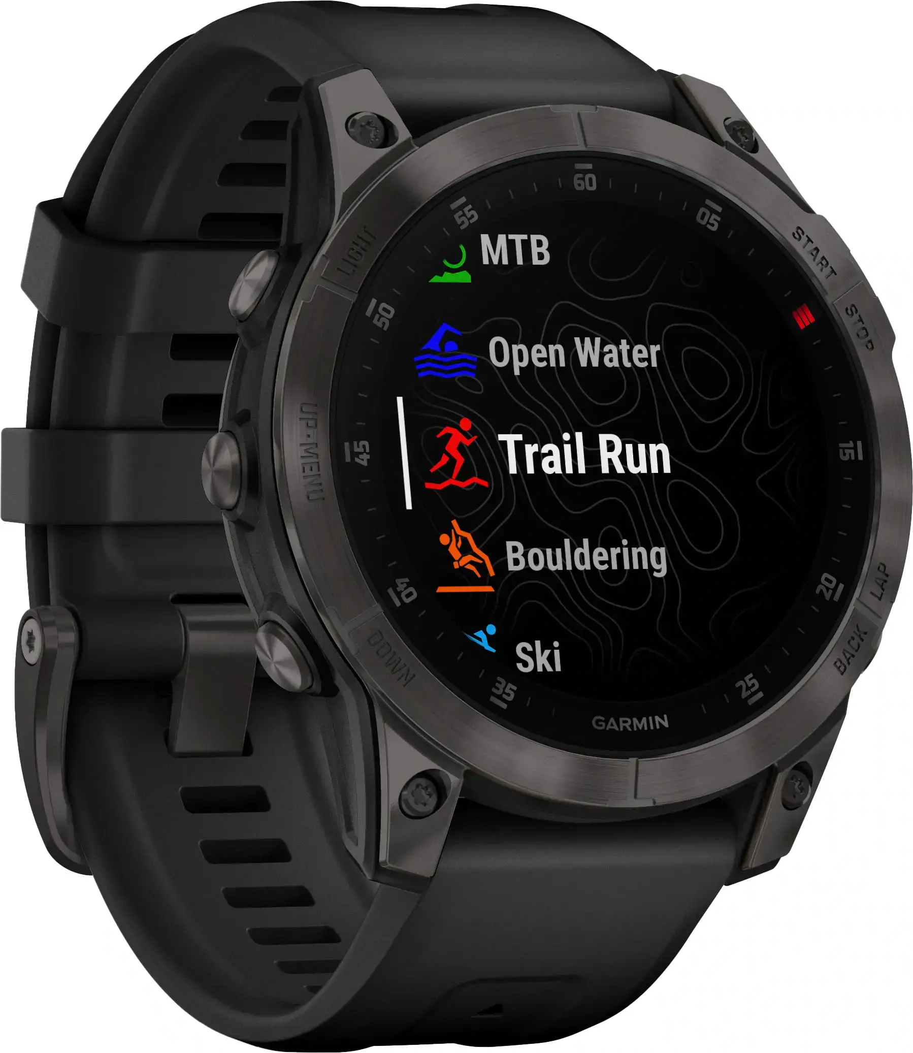 Смарт-годинник Garmin Epix (Gen 2) Sapphire - Black Titanium (010-02582-10/11)