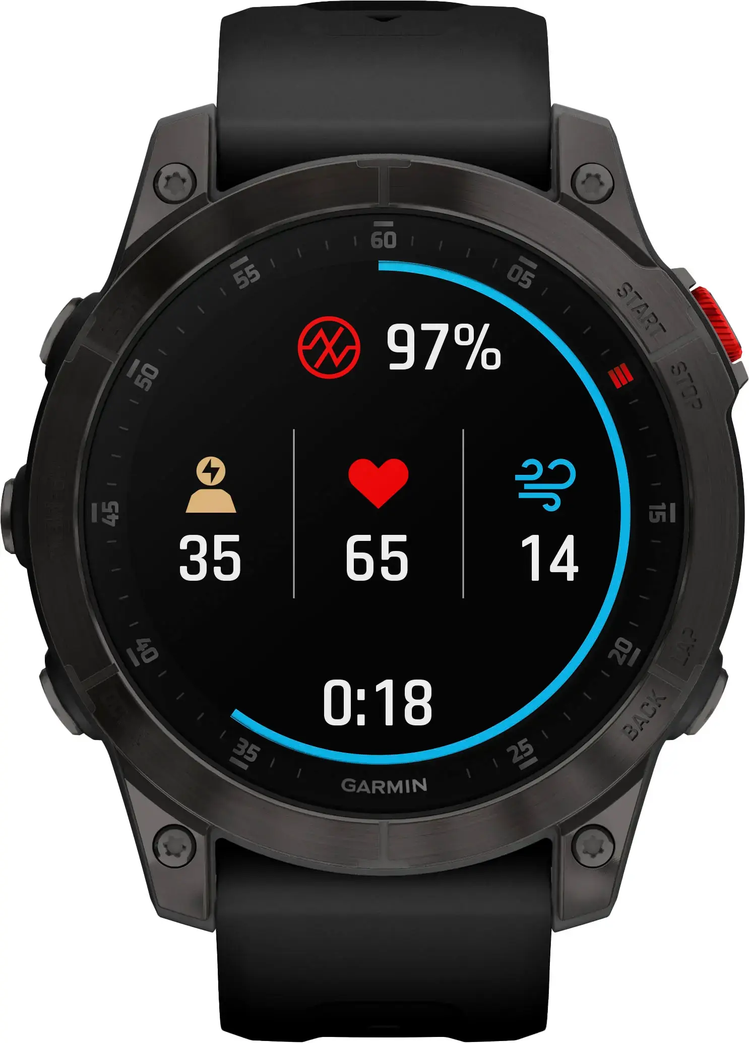 Смарт-годинник Garmin Epix (Gen 2) Sapphire - Black Titanium (010-02582-10/11)