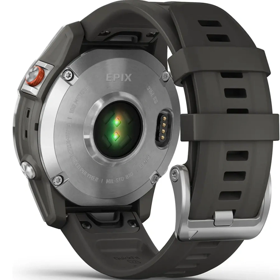 Смарт-годинник Garmin Epix (Gen 2) Slate Steel (010-02582-00/01)