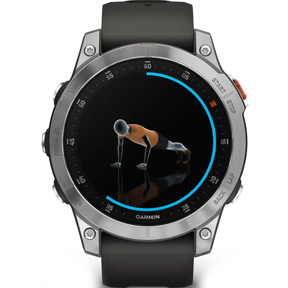 Смарт-часы Garmin Epix (Gen 2) Slate Steel (010-02582-00/01)