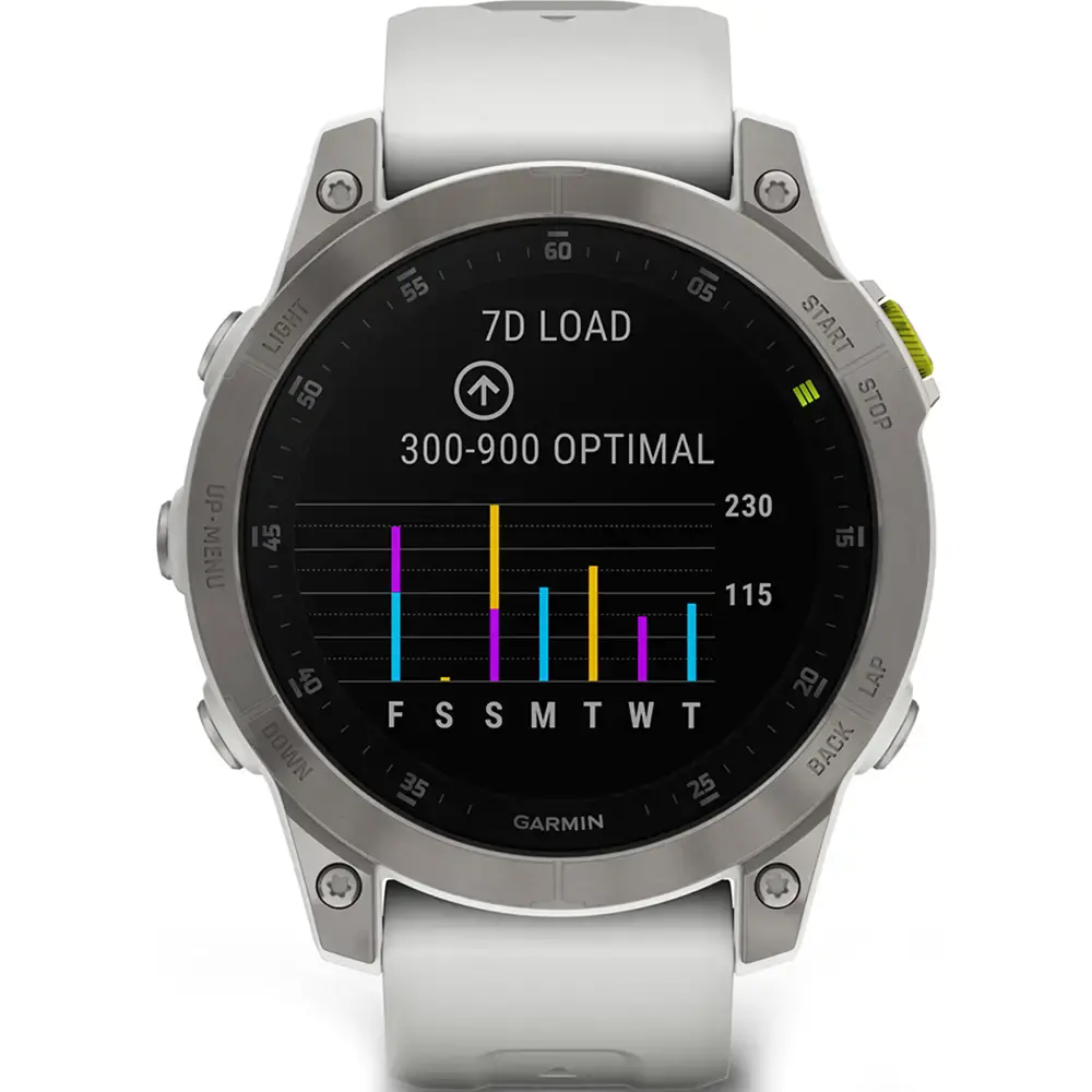 Смарт-часы Garmin Epix (Gen 2) Sapphire - White Titanium (010-02582-20/21)