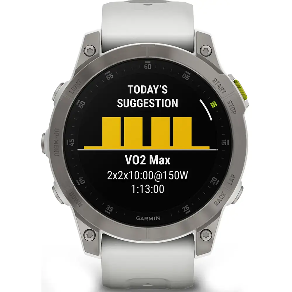 Смарт-часы Garmin Epix (Gen 2) Sapphire - White Titanium (010-02582-20/21)