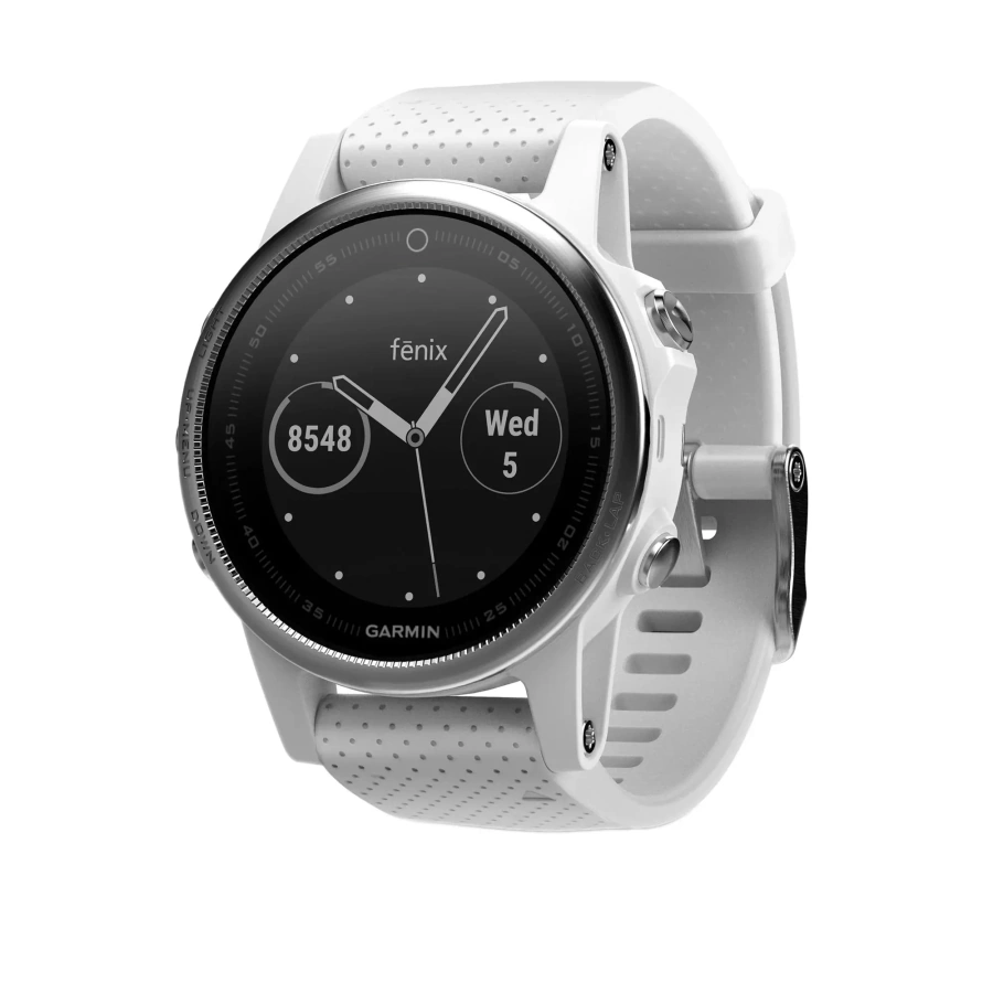 Смарт-годинник Garmin Fenix 5S White with Carrara White Band (010-01685-00)