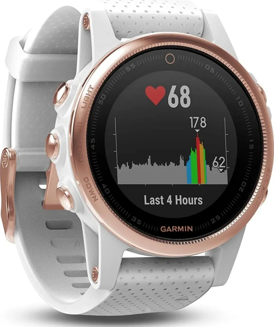 Смарт-годинник Garmin Fenix 5S Rose Goldtone Sapphire (010-01685-16)