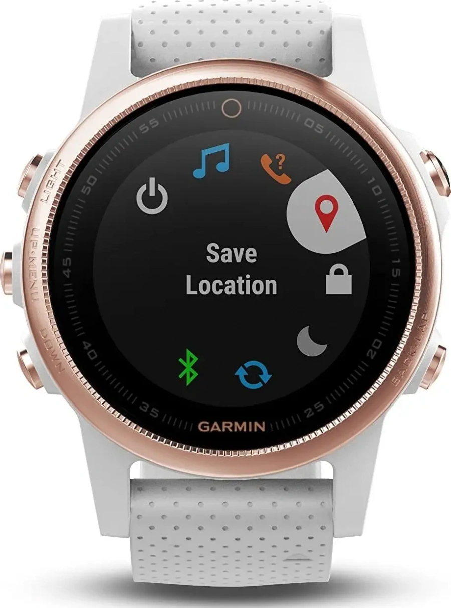 Смарт-годинник Garmin Fenix 5S Rose Goldtone Sapphire (010-01685-16)