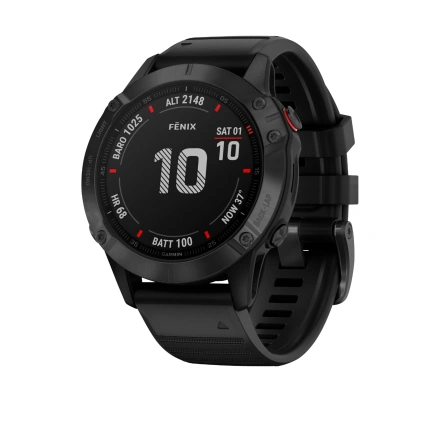 Смарт-часы Garmin Fenix 6 Pro Black (010-02158-02/010-02158-01)