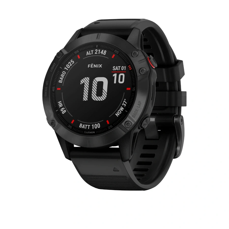 Смарт-годинник Garmin Fenix 6 Pro Black (010-02158-02/010-02158-01)
