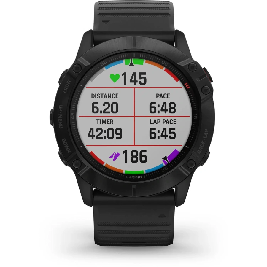 Смарт-годинник Garmin Fenix 6X Pro Black with Black Band (010-02157-01)