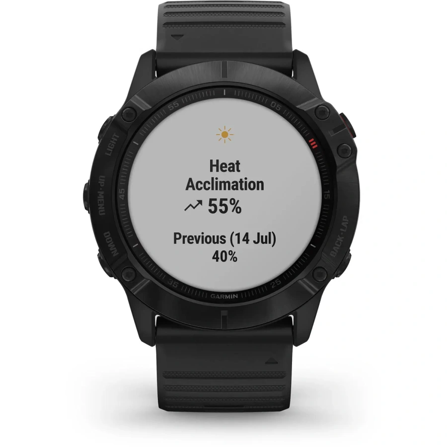 Смарт-годинник Garmin Fenix 6X Pro Black with Black Band (010-02157-01)