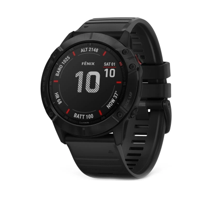 Смарт-часы Garmin Fenix 6X Pro Black with Black Band (010-02157-01)