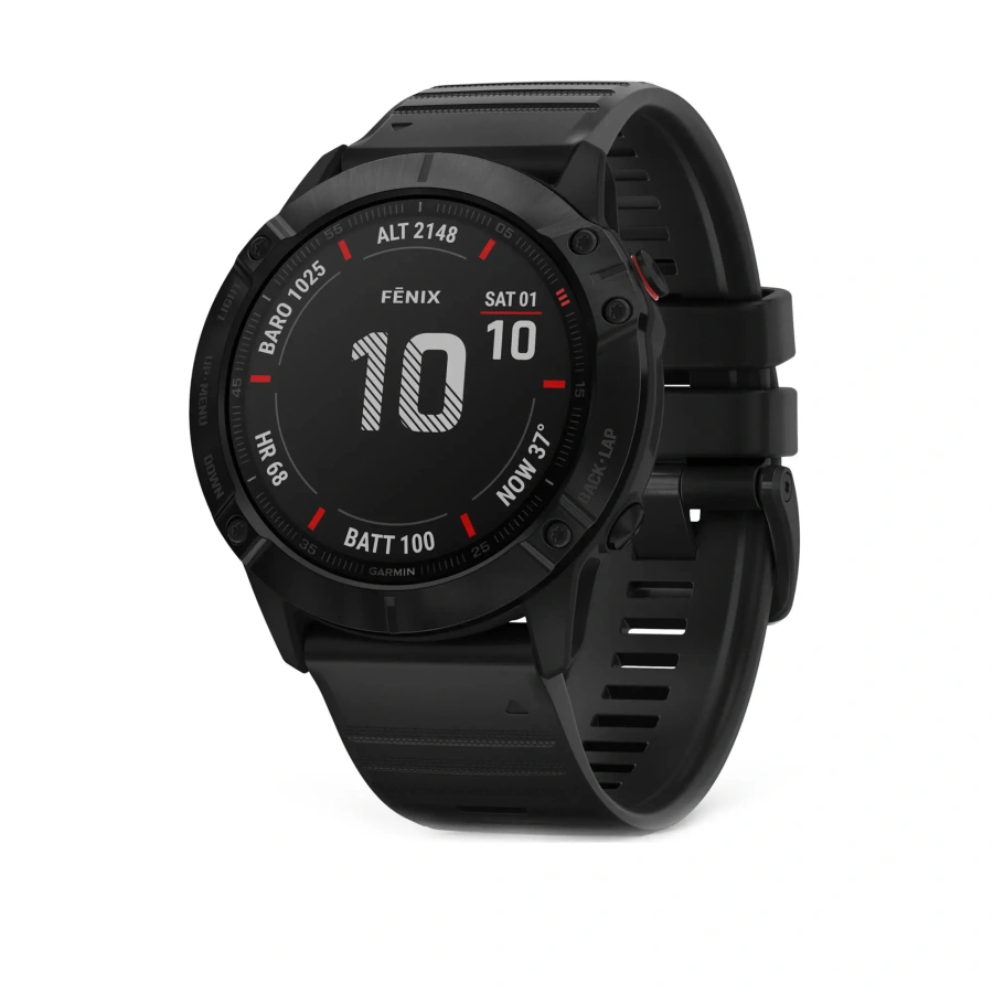 Смарт-годинник Garmin Fenix 6X Pro Black with Black Band (010-02157-01)