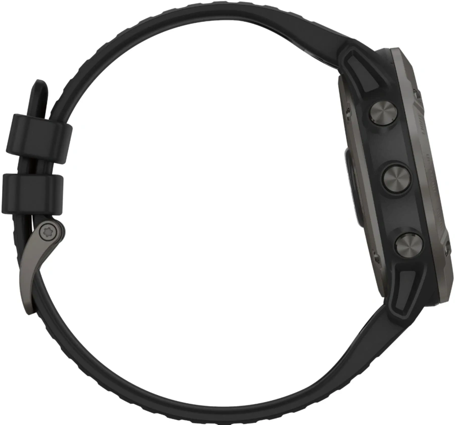 Смарт-годинник Garmin Fenix 6X Pro Sapphire Carbon Grey DLC with Black Band (010-02157-11/10)