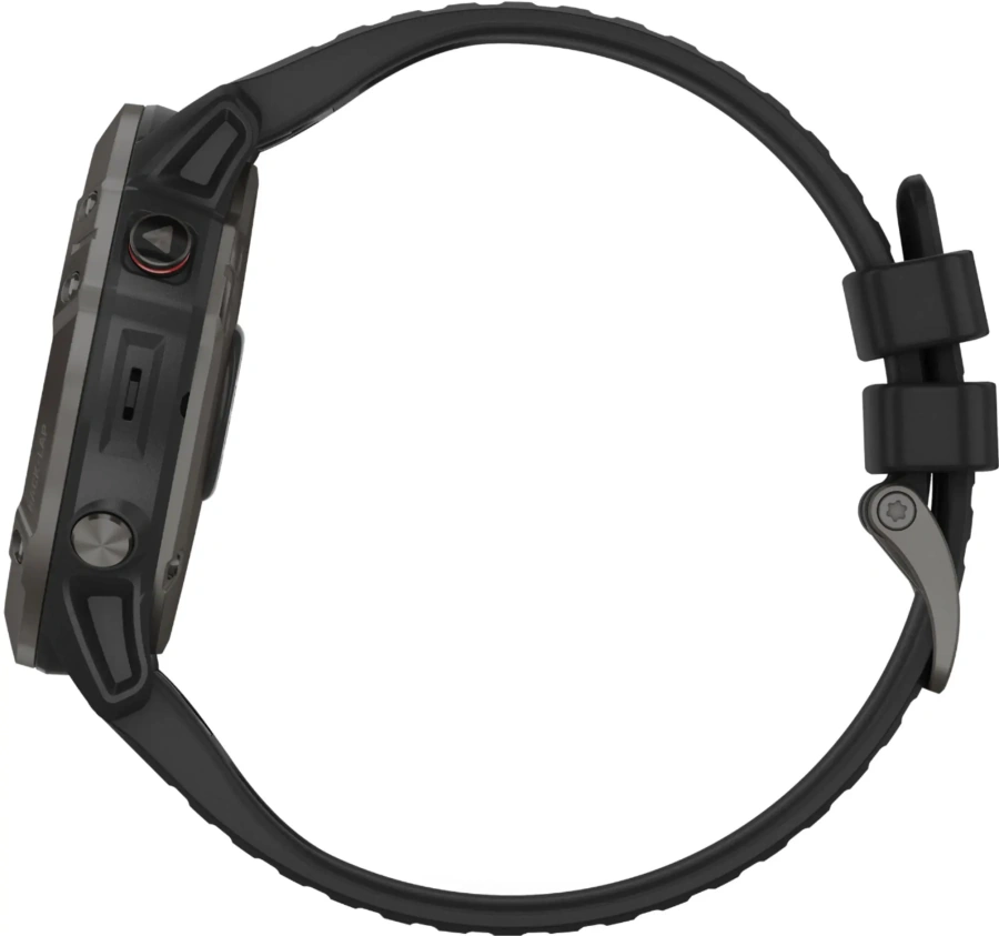 Смарт-годинник Garmin Fenix 6X Pro Sapphire Carbon Grey DLC with Black Band (010-02157-11/10)