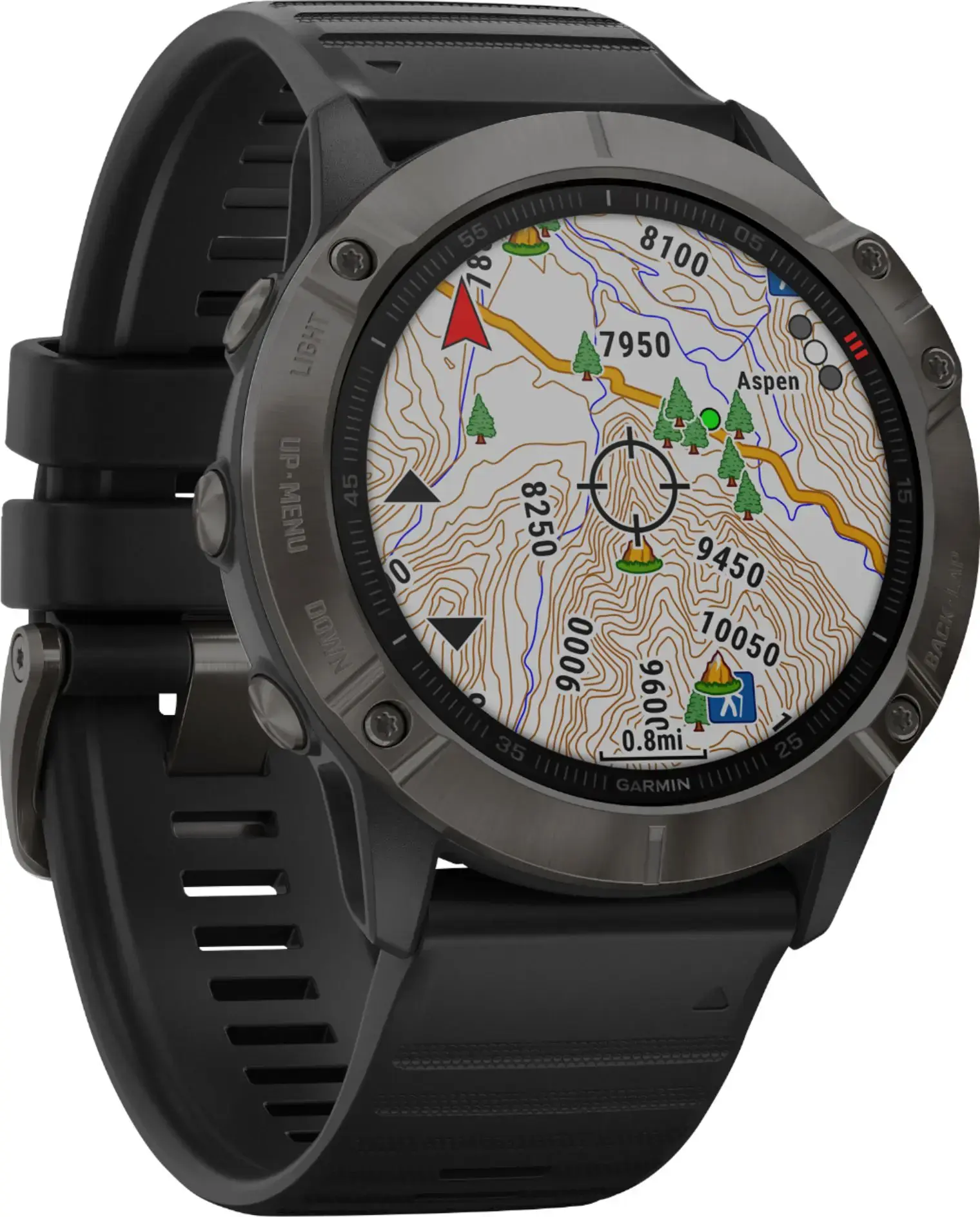 Смарт-часы Garmin Fenix 6X Pro Sapphire Carbon Grey DLC with Black Band (010-02157-11/10)