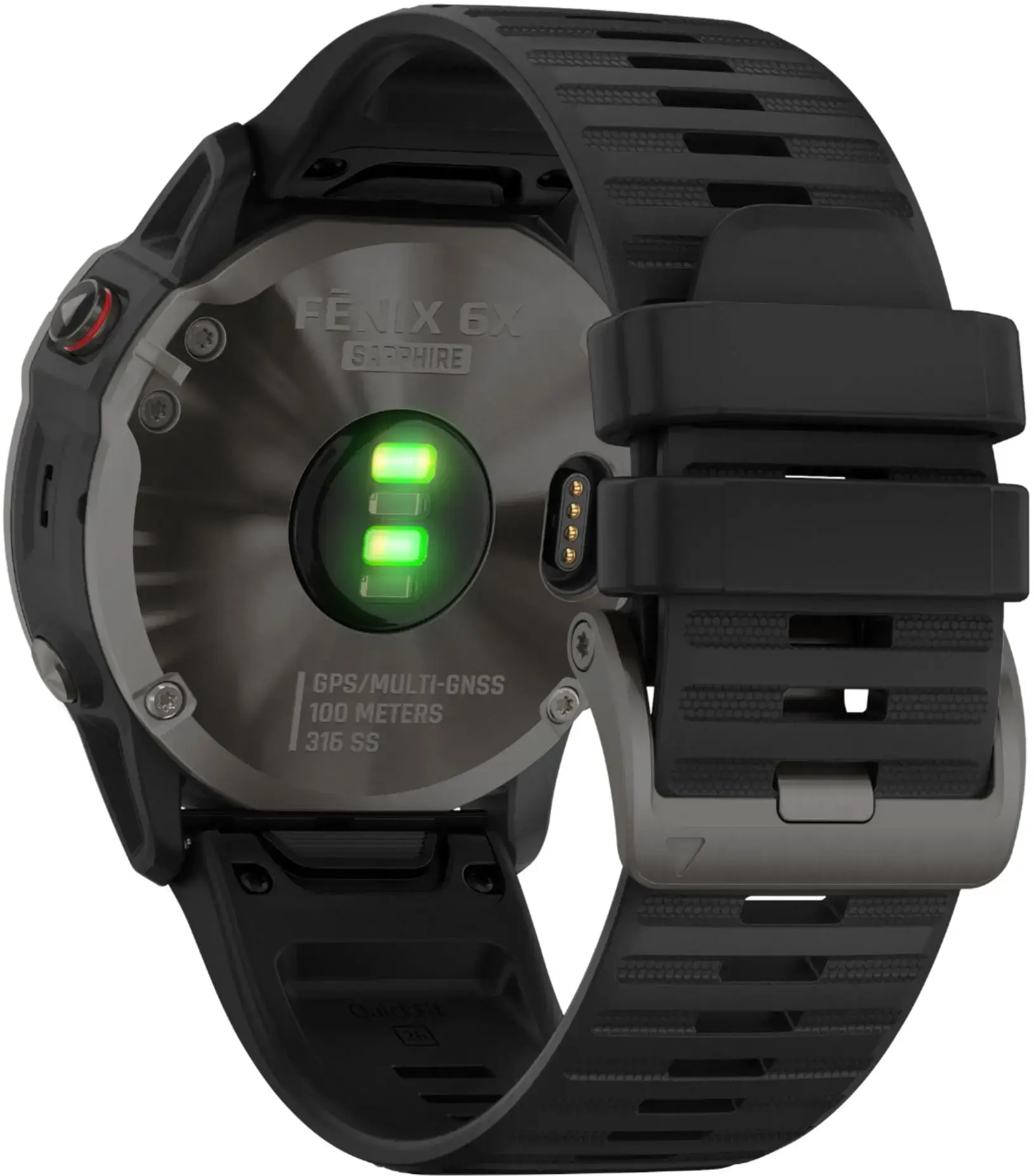 Смарт-часы Garmin Fenix 6X Pro Sapphire Carbon Grey DLC with Black Band (010-02157-11/10)