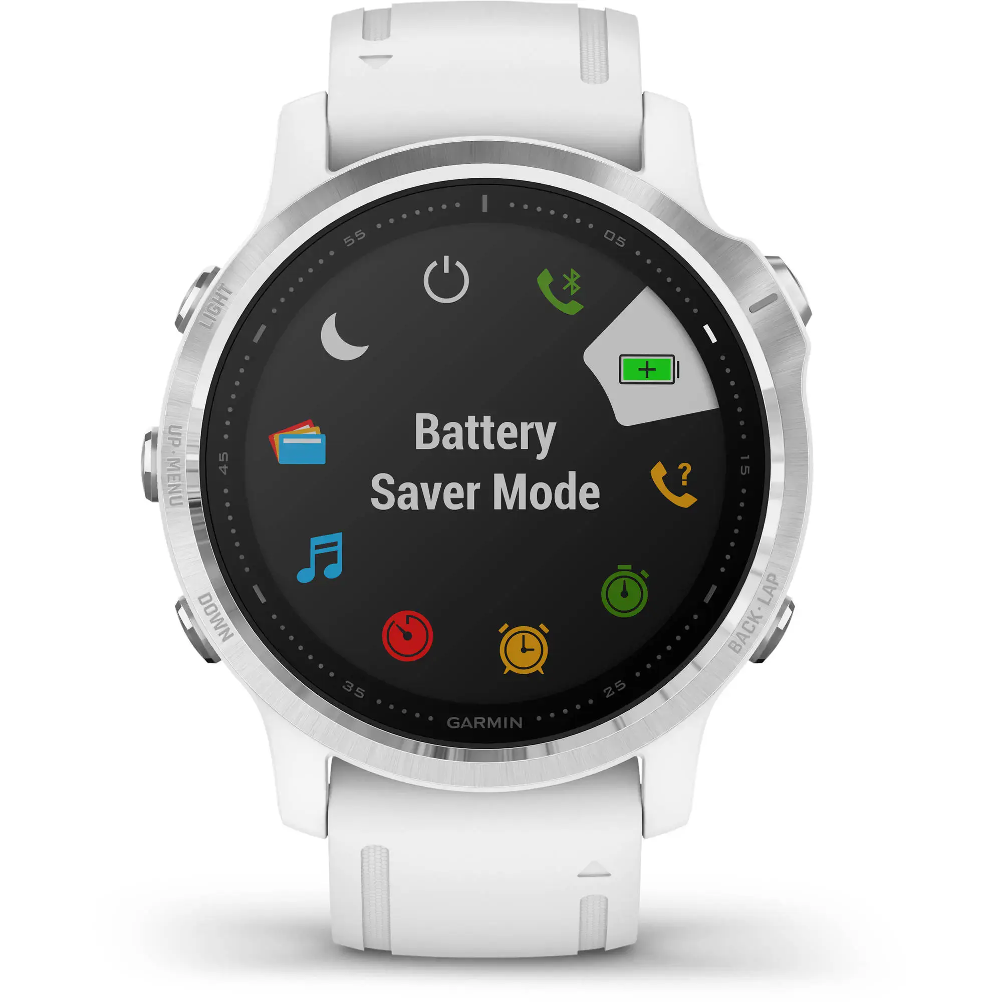 Смарт-годинник Garmin Fenix 6S Silver/White (010-02159-00)