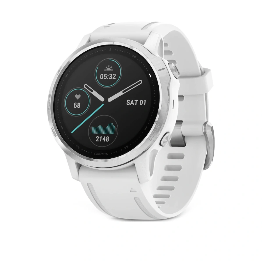 Смарт-годинник Garmin Fenix 6S Silver/White (010-02159-00)