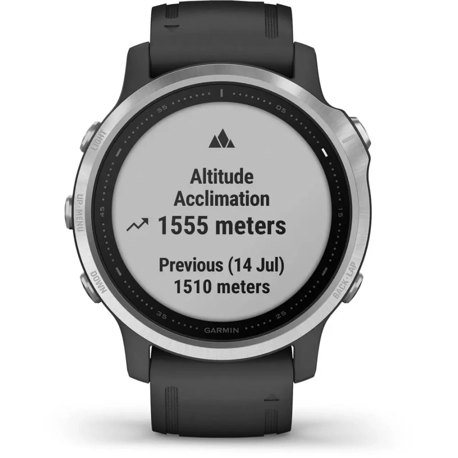 Смарт-годинник Garmin Fenix 6S Silver (010-02159-01)