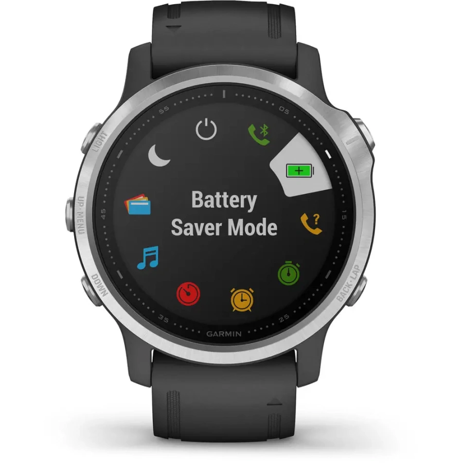 Смарт-годинник Garmin Fenix 6S Silver (010-02159-01)