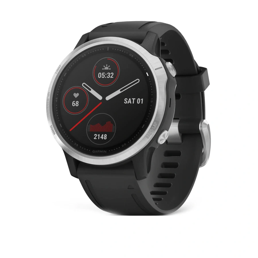 Смарт-годинник Garmin Fenix 6S Silver (010-02159-01)